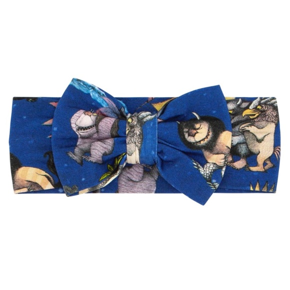 NWT Where the Wild Things Are™ LunaLuxe Bamboo Bow LIMITED EDITION Headband - Picture 1 of 4